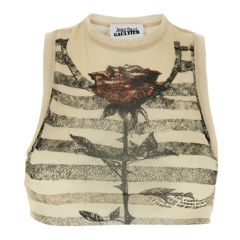 Crop Top 'Tulle' pour Femmes