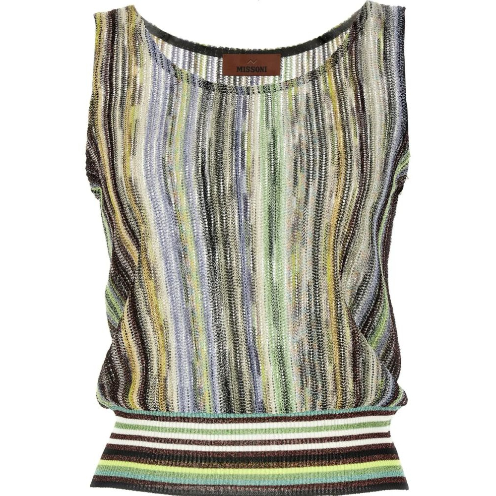 Haut sans manches 'Striped Lamé' pour Femmes