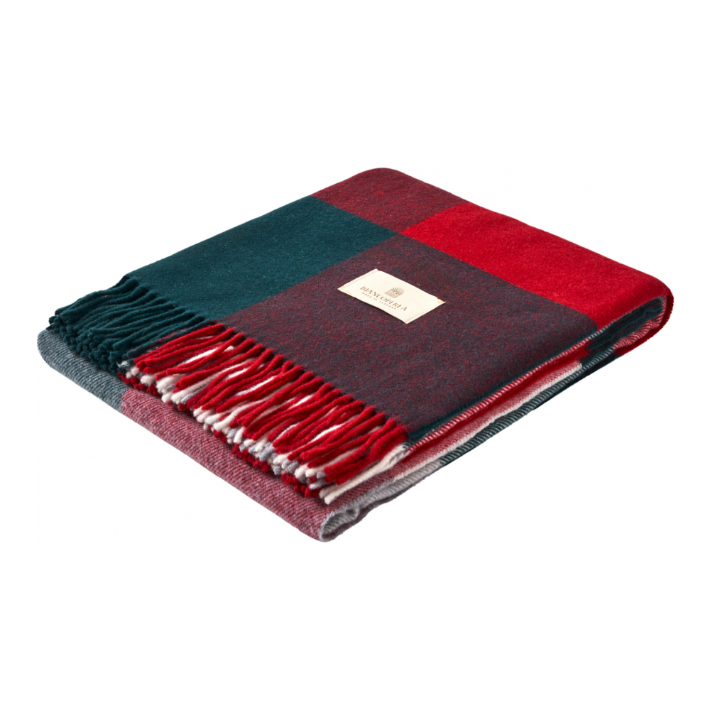 Dover Plaid, Kirsche/Grün 170x130 cm