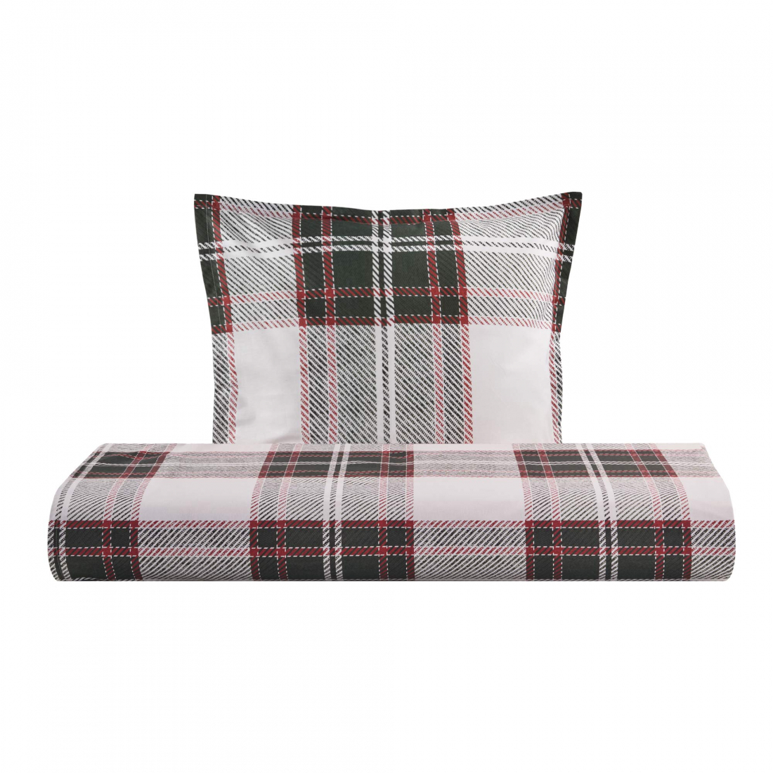 Dolomiti Bettbezug-Set 140x200 cm 63x63 cm, Woods Green