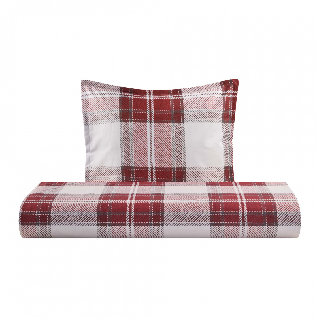 Dolomiti Bettbezug-Set 140x200 cm 63x63 cm, Kirsche