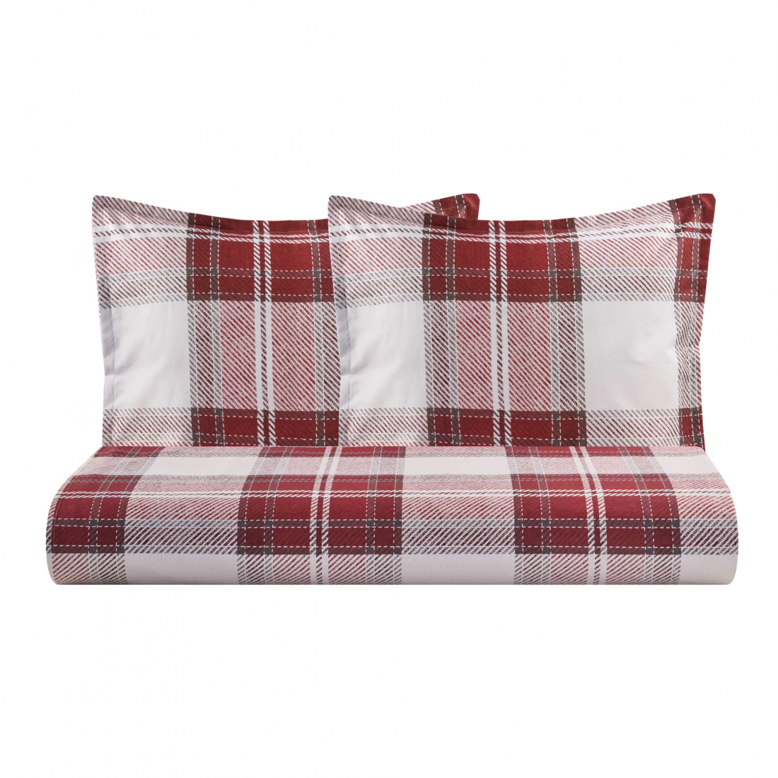 Dolomiti Bettbezug-Set 200x200 cm 63x63 cm, Kirsche