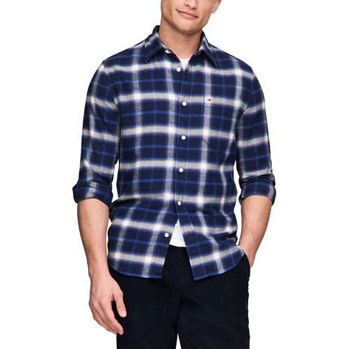 Chemise 'Brushed Shadow Check Printed' pour Hommes