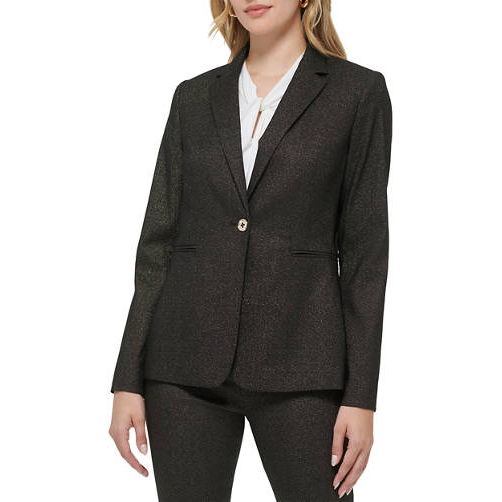 Veste 'One Button Shimmer' pour Femmes
