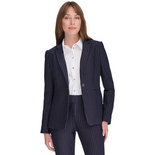 Blazer 'Slim Fit Pinstripe' pour Femmes