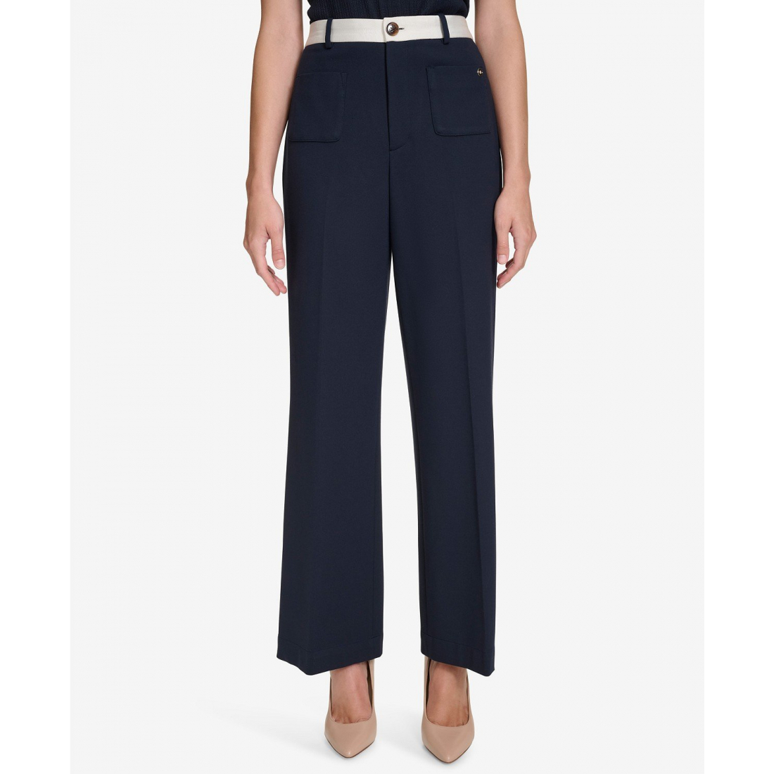 Pantalon 'High-Rise Bootcut' pour Femmes