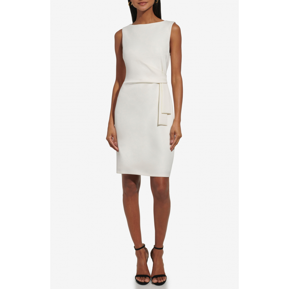 Robe sans manches 'Bateau Neck' pour Femmes