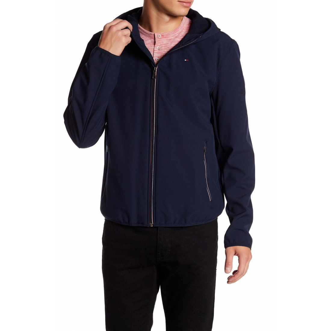 Veste 'Softshell Fleece Hooded' pour Hommes