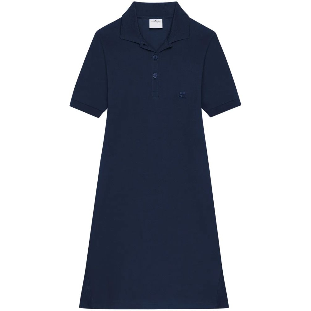 Robe mini 'Polo-Collar' pour Femmes
