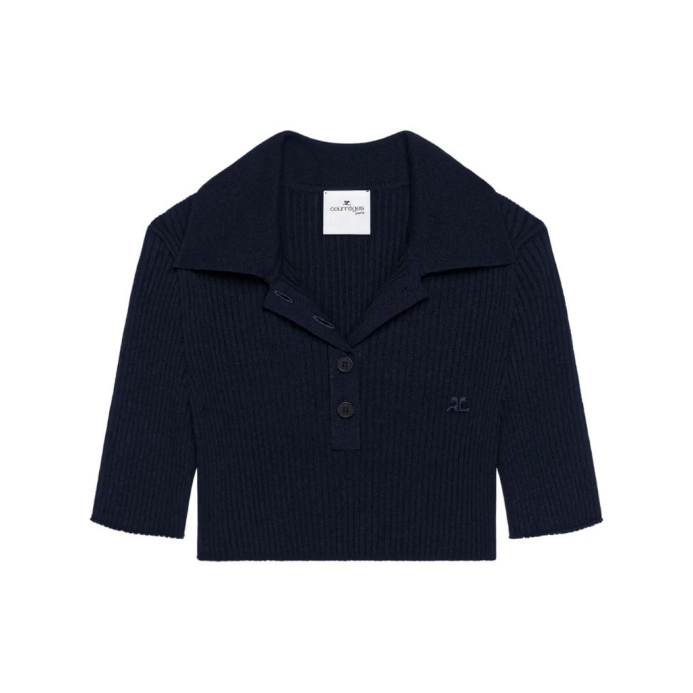 Polo 'Knitted' pour Femmes