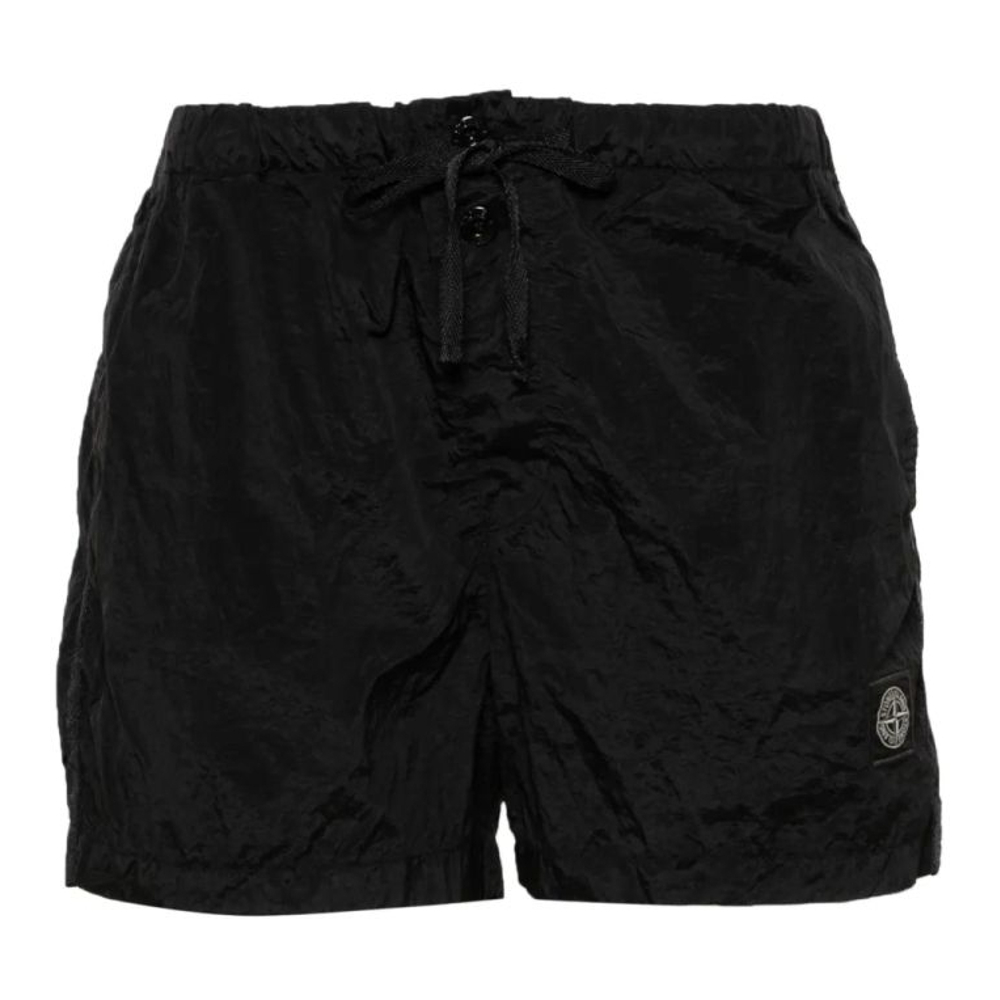 'Compass-patch' Badeshorts für Herren