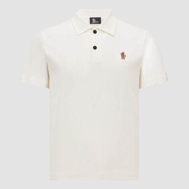 'Logo Patch' Polohemd für Herren