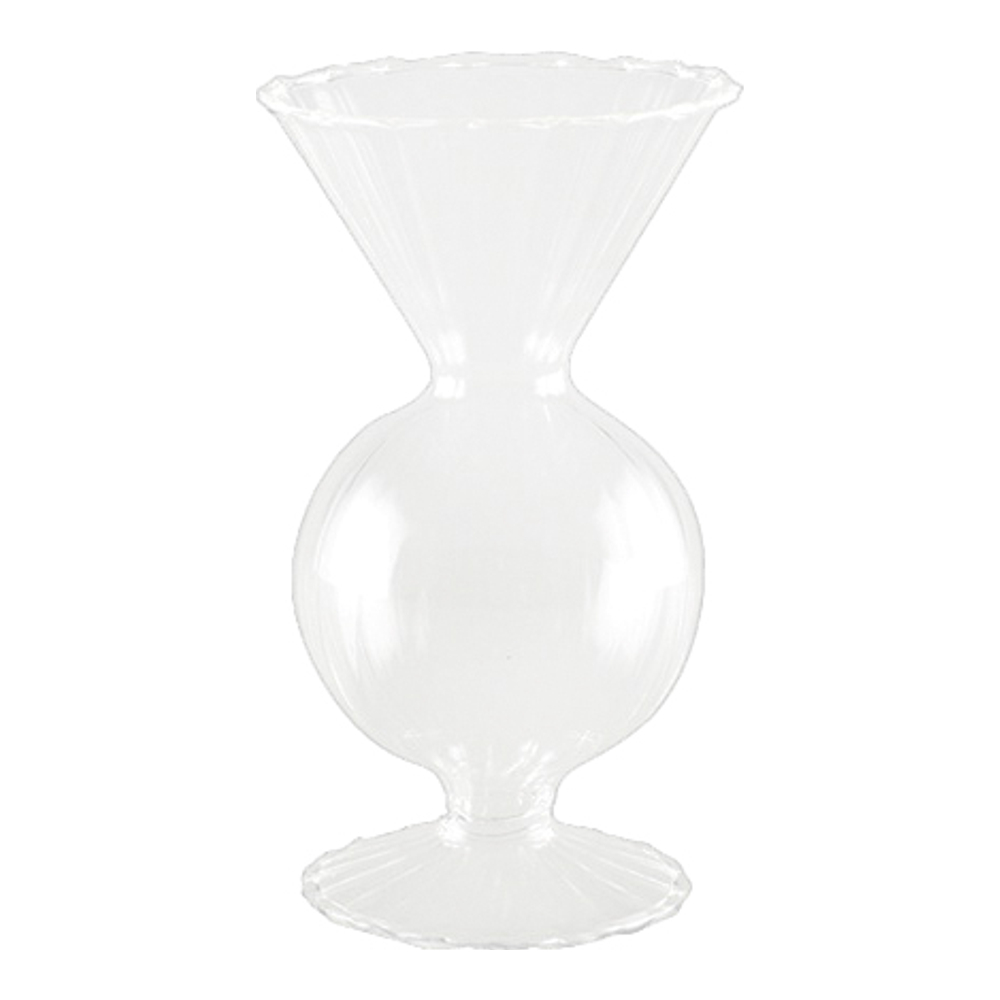 Soliflore En Verre - 6.3 x 6.3 x 12.6 cm