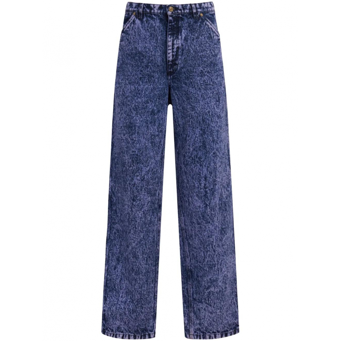 Jeans 'Stonewashed Mid-Rise straight-leg' pour Hommes