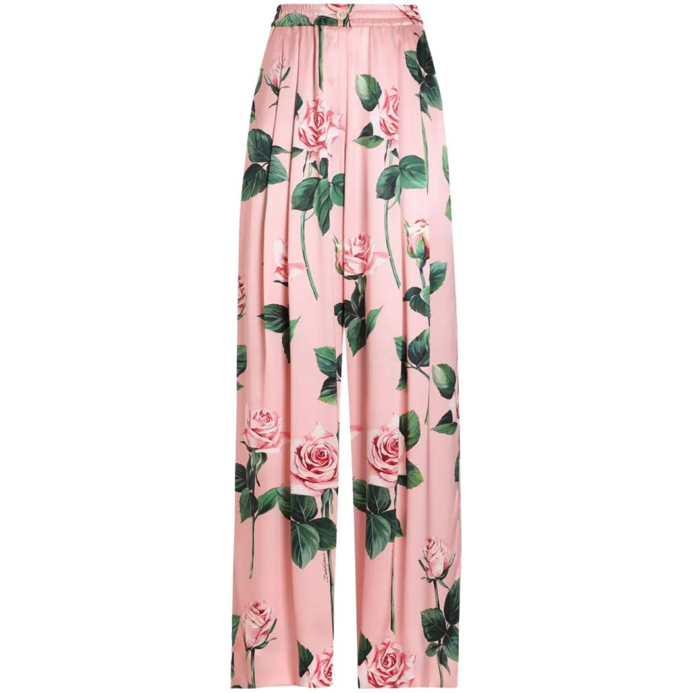 Women's 'Rose-Print' Trousers