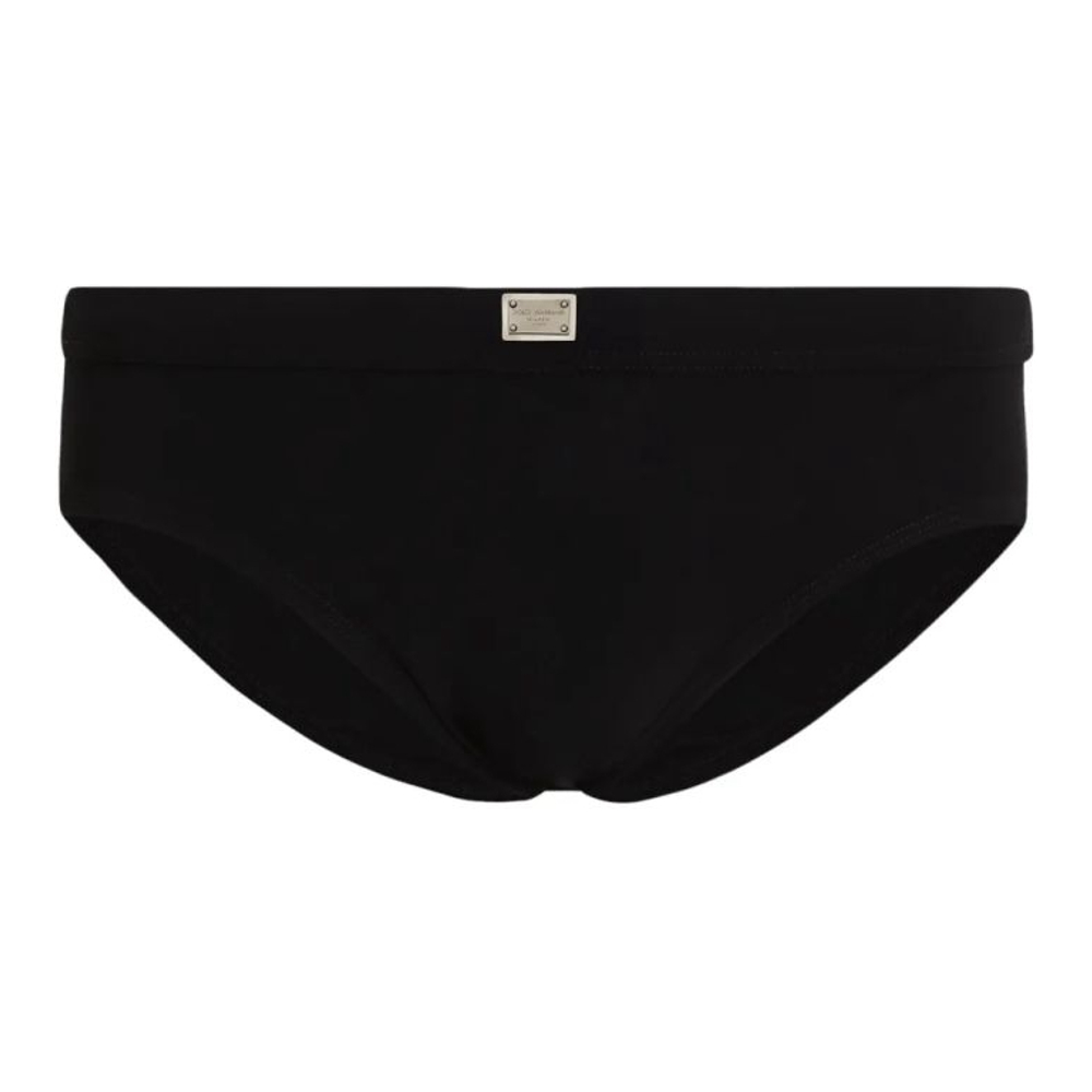 'Logo-Plaque' Badehose für Herren