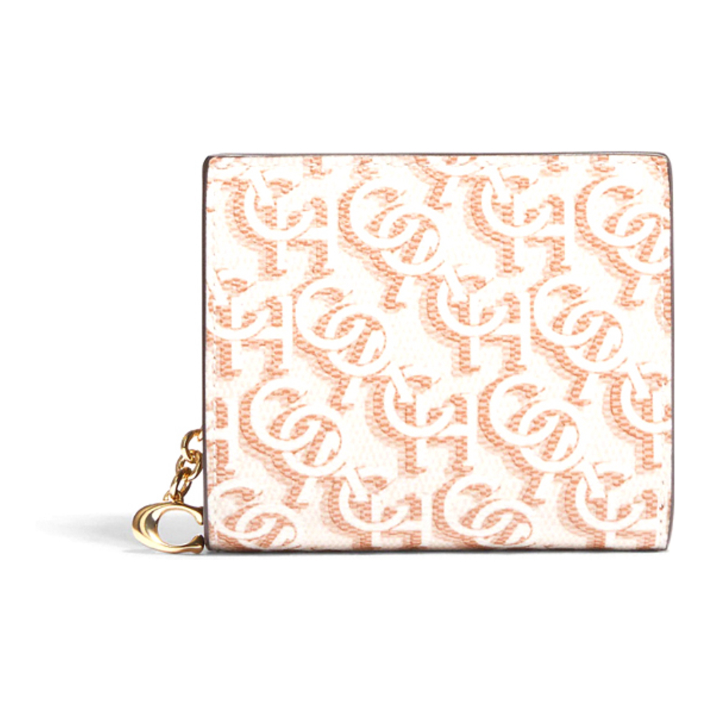 Women's 'Snap With Coach Monogram Print' Wallet