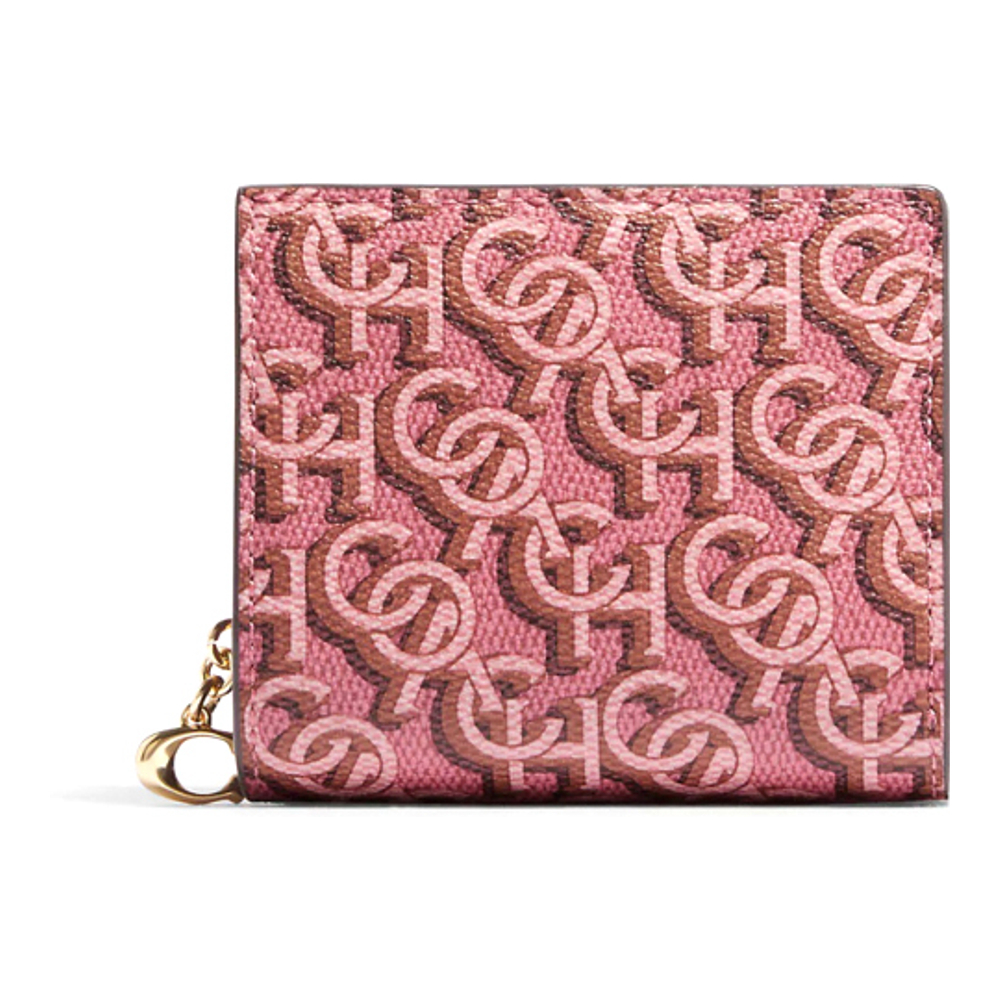 Women's 'Snap With Coach Monogram Print' Wallet