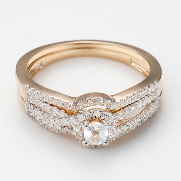 Bague 'Étoile Flamboyante' pour Femmes