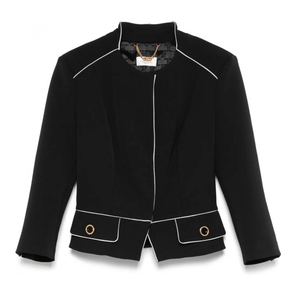 Veste 'Scarf-Detailed' pour Femmes