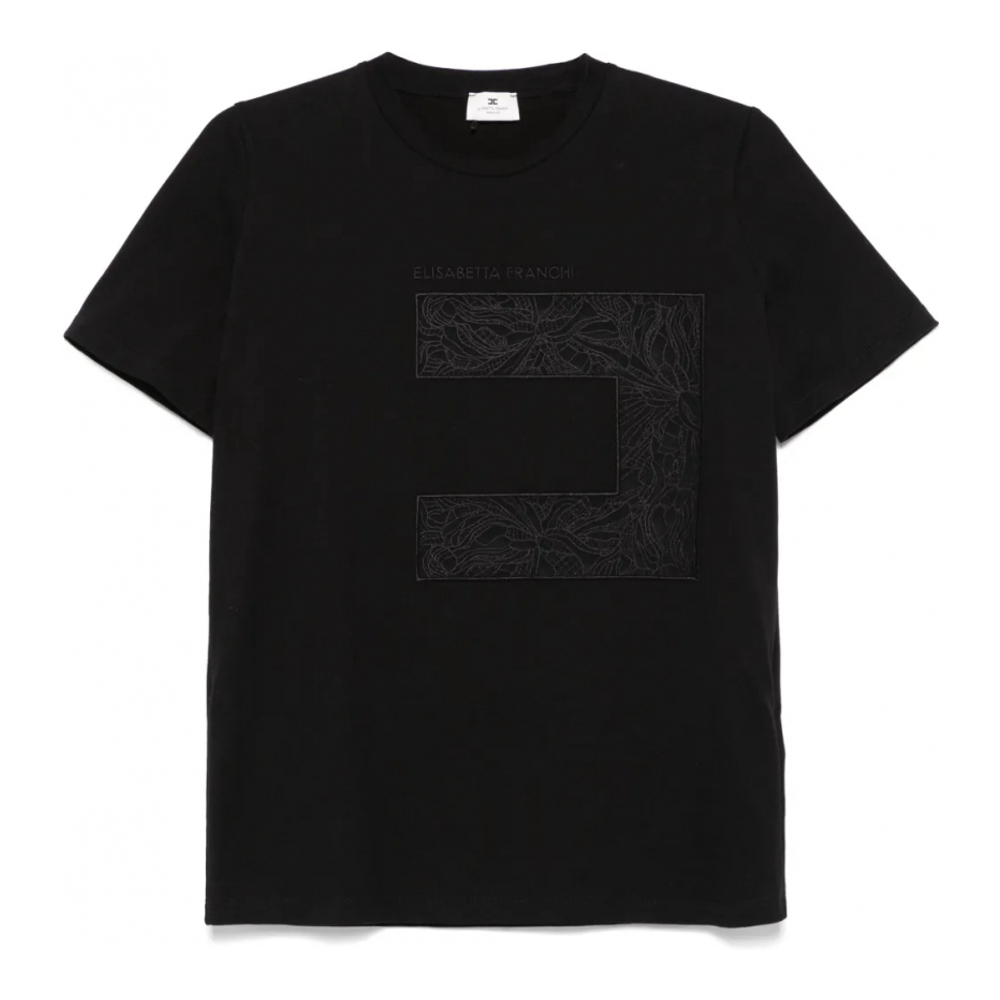 T-shirt 'Voile-Logo' pour Femmes