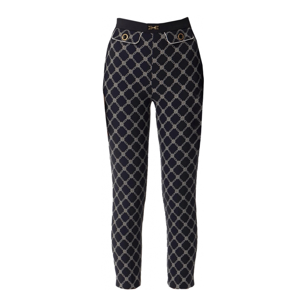 Women's 'Diamond Print' Trousers