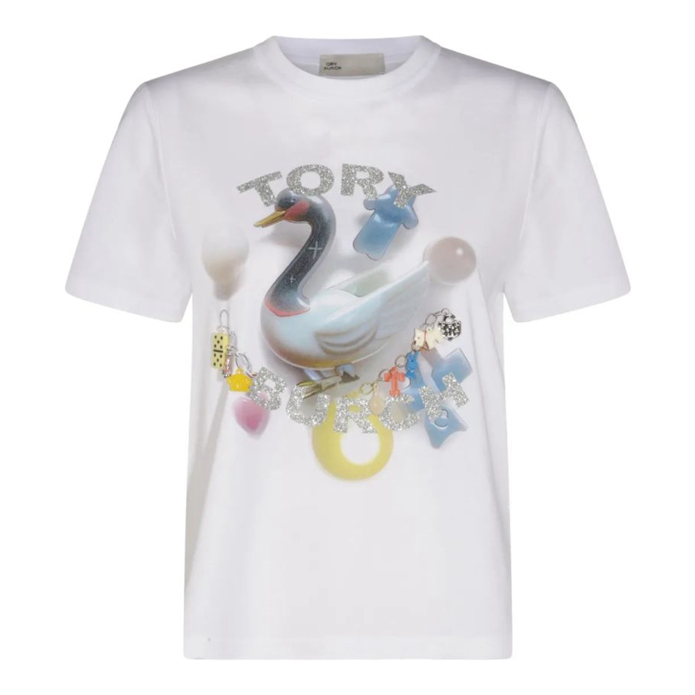 T-shirt 'Logo-Print' pour Femmes