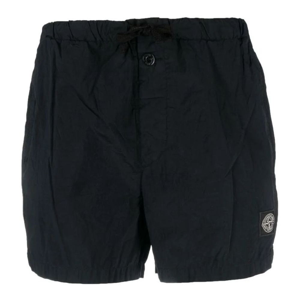 Short de bain 'Logo-Patch Detail' pour Hommes