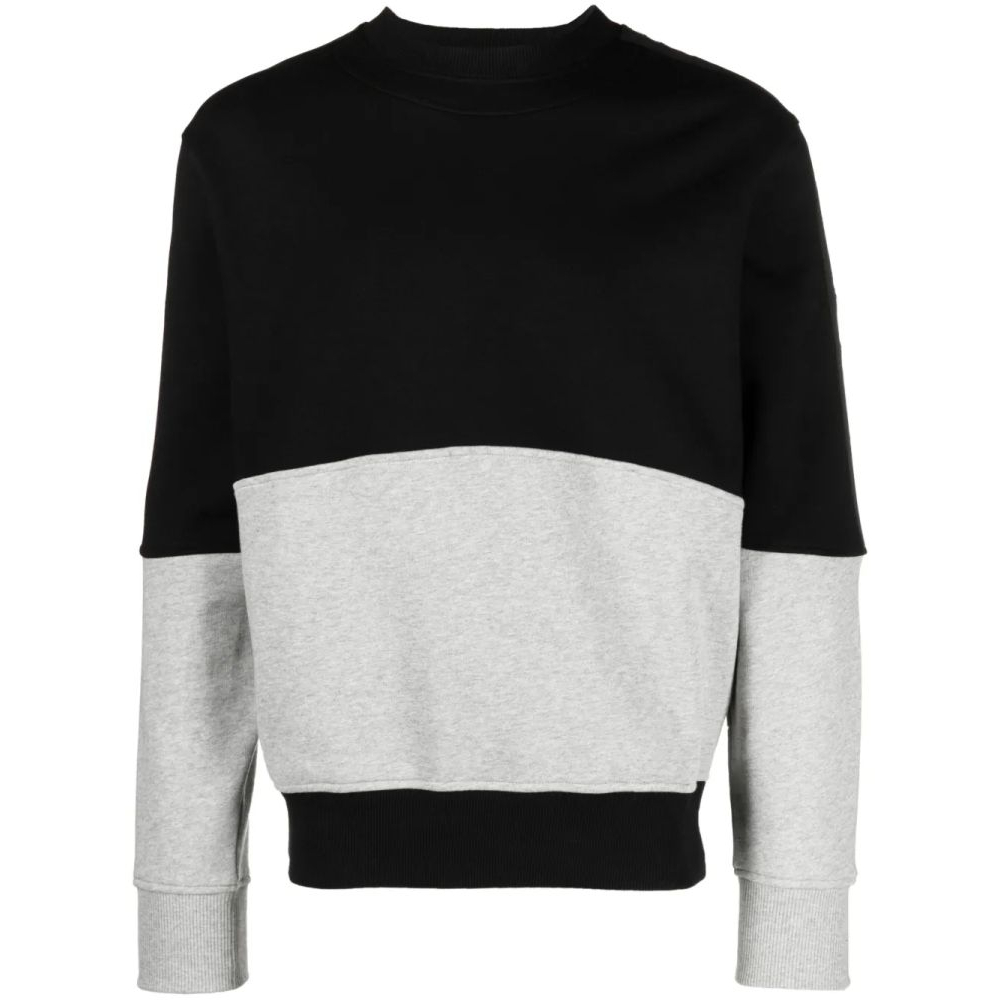 Sweatshirt 'Logo-Tape Colour-Block' pour Hommes