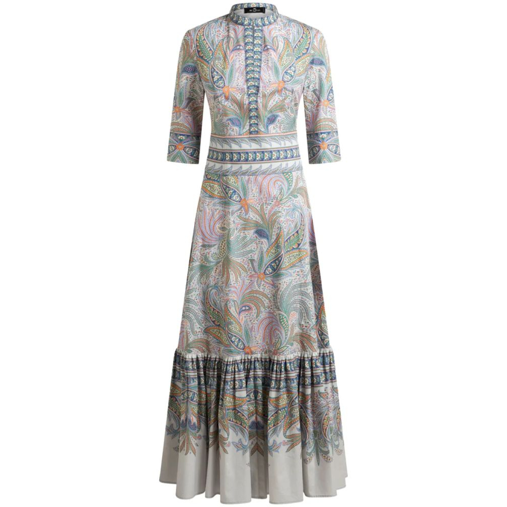 Robe maxi 'Floral-Print' pour Femmes