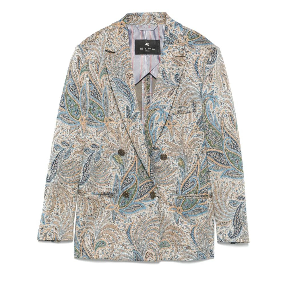 Blazer 'Paisley-Jacquard' pour Femmes