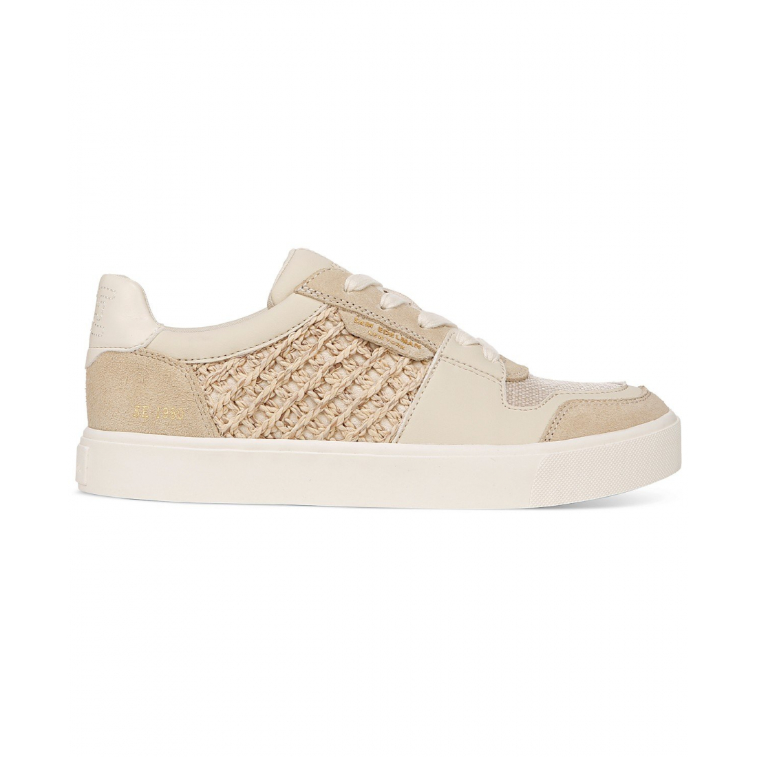 Sneakers 'Elcie Lace-Up Raffia Court' pour Femmes