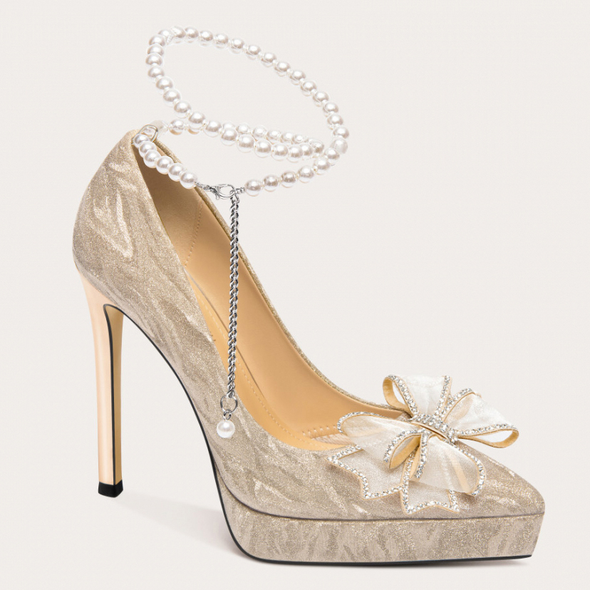 'French Wedding High Heels' Pumps für Damen