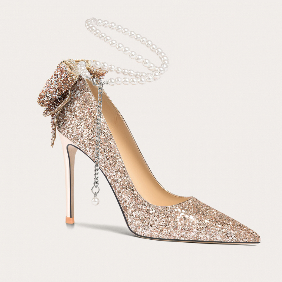 Escarpins 'French High-end Bow Bridal High Heels' pour Femmes