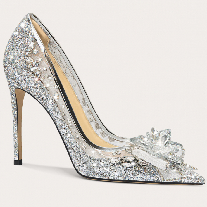 Escarpins 'Crystal Rhinestone Wedding High Heels' pour Femmes