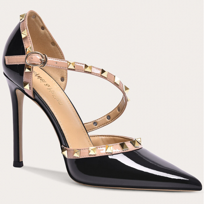 'Studded Sexy Pointed-toe' Sandalen für Damen