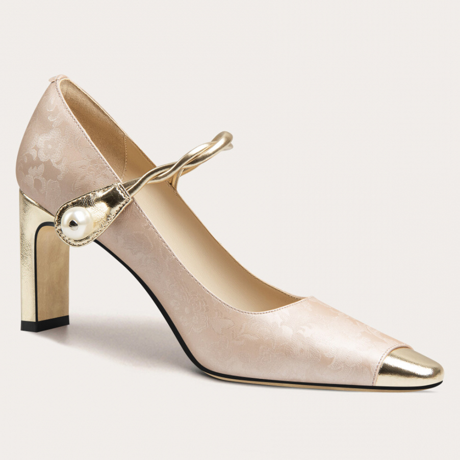 'New Oriental-style Satin' Pumps für Damen