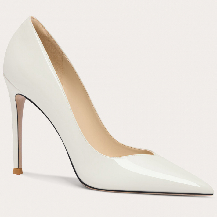 'V-cut Pointed Toe Stiletto Heels' Pumps für Damen