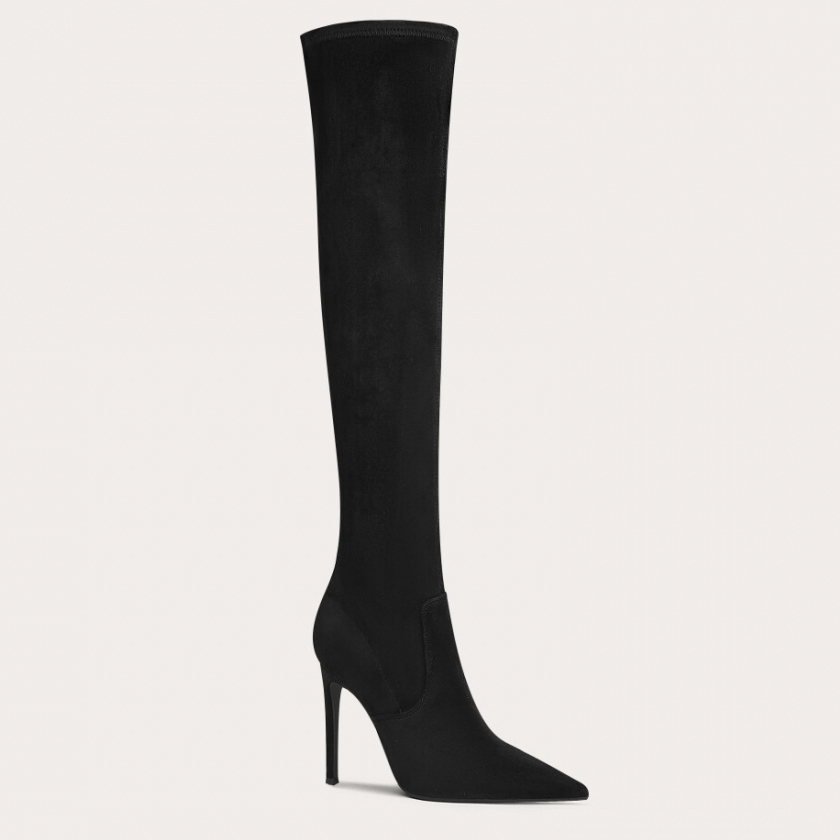 'Stiletto Pointed-toe' Overknee-Stiefel für Damen