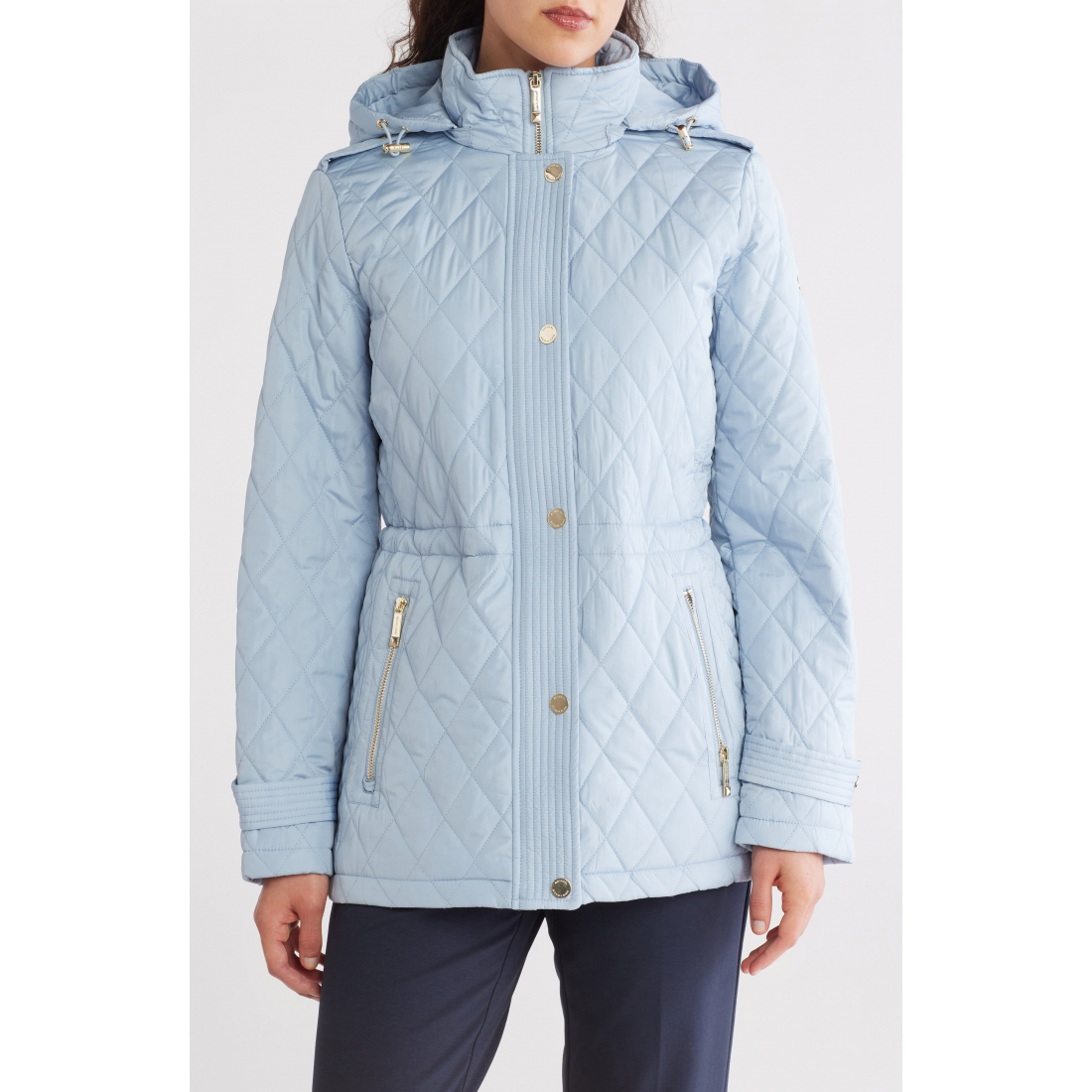 Women's 'Diamond Quilt Anorak'