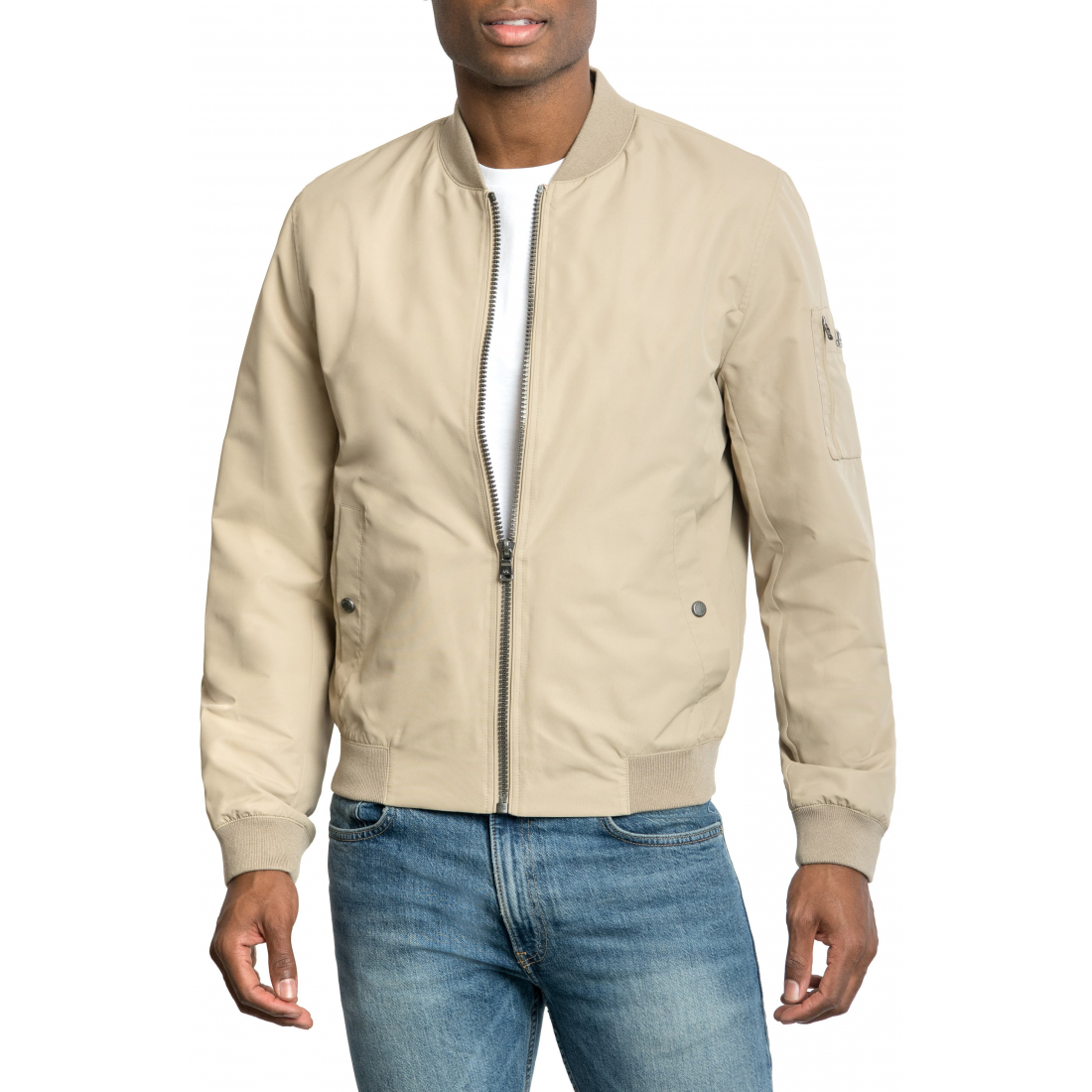 Blouson bomber 'Alba Taslan' pour Hommes