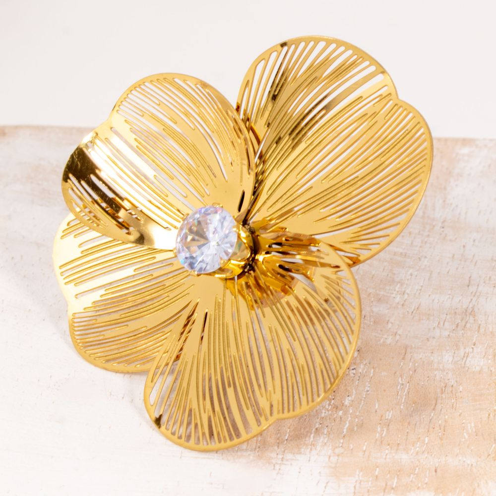 Bague Ajustable 'Bloom' pour Femmes