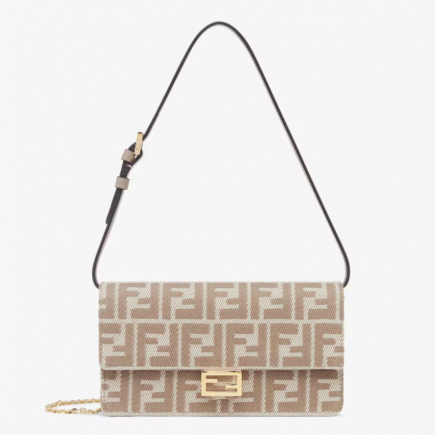 Women's 'Baguette' Chain Wallet