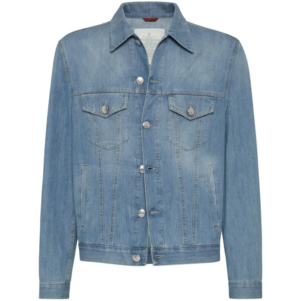 Veste en jeans 'Button-Up' pour Hommes