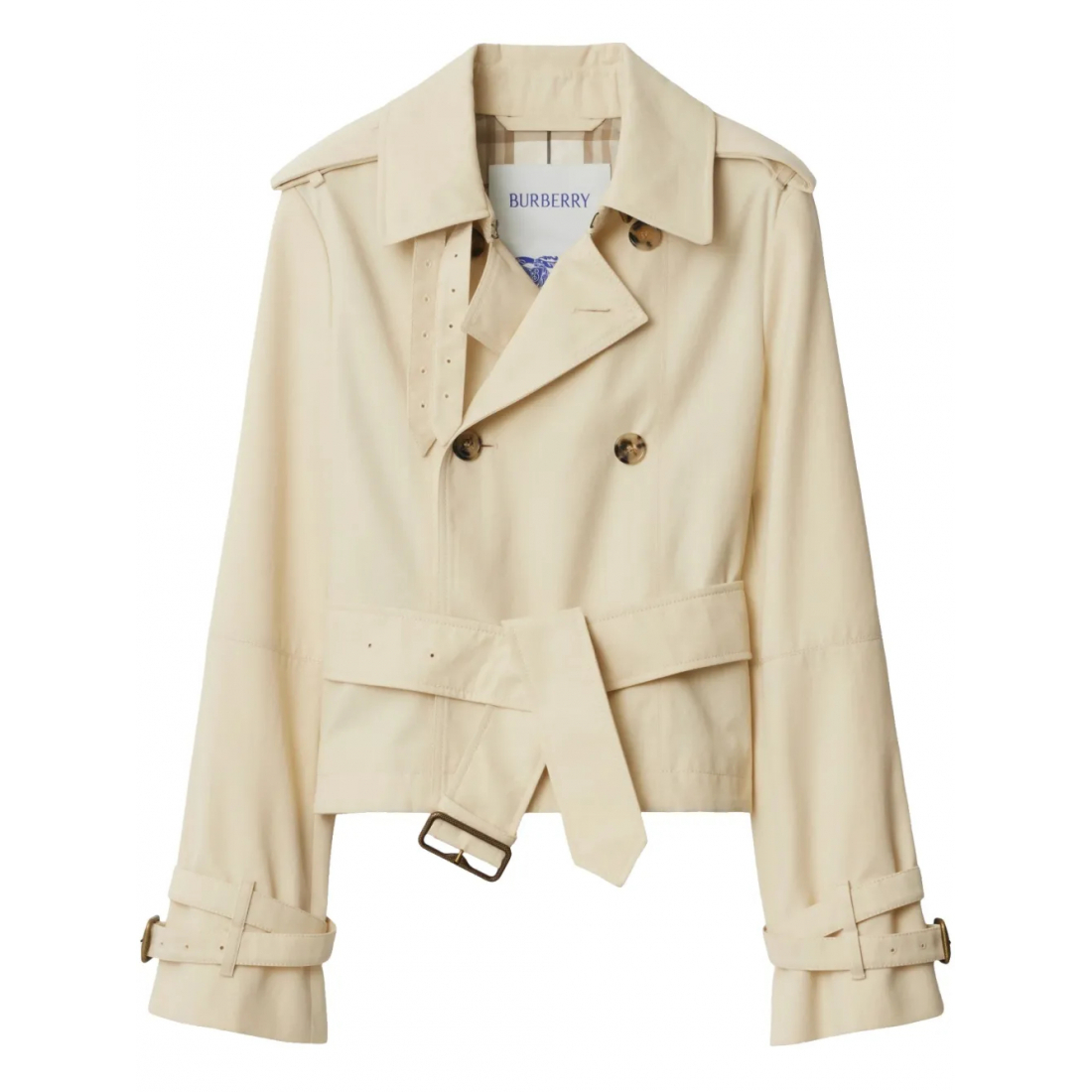 'Cropped' Trenchcoat für Damen