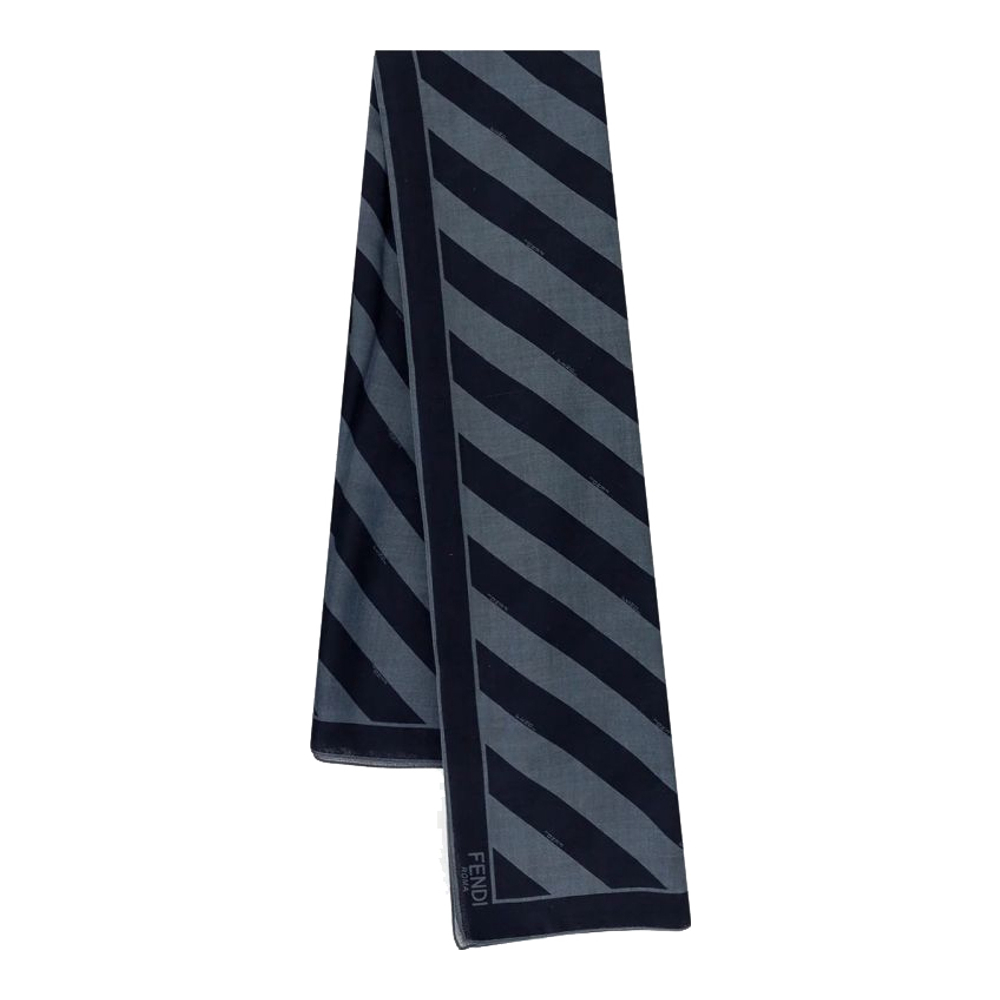 Écharpe en laine 'Diagonal Striped Maxi' pour Hommes