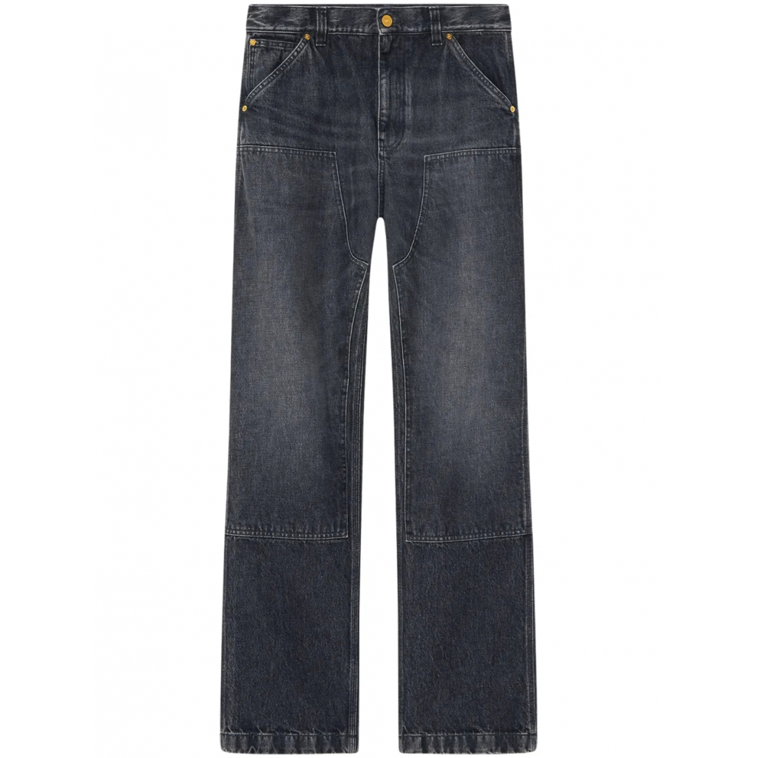 Jeans 'Logo-Patch' pour Hommes