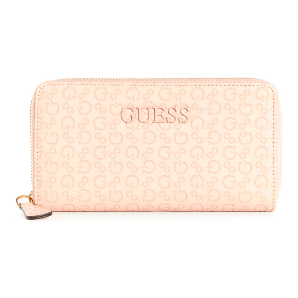 Women's 'Bowie Debossed Logo Zip-Around' Wallet