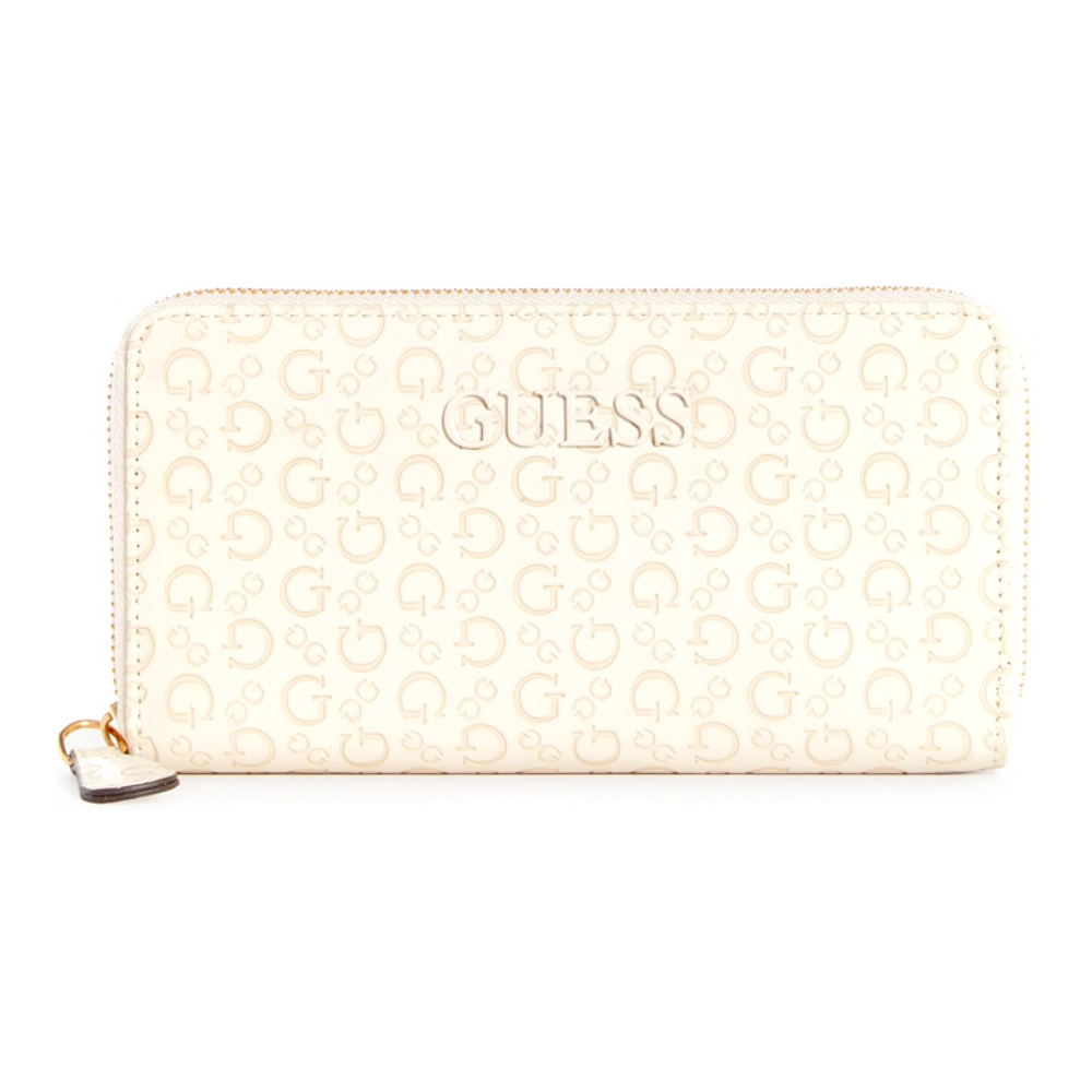 Women's 'Bowie Debossed Logo Zip-Around' Wallet