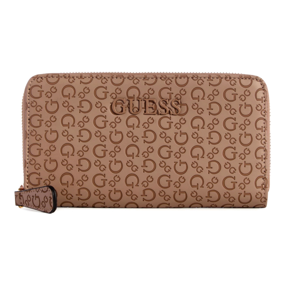 Women's 'Bowie Debossed Logo Zip-Around' Wallet